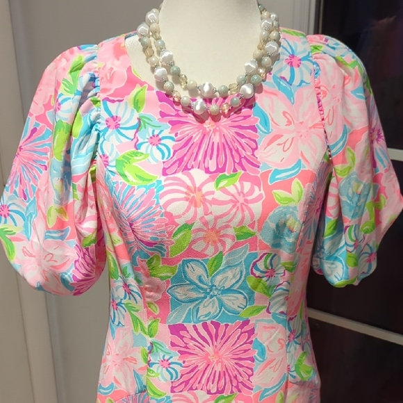 Lilly Pulitzer Vibrant Floral Maxi Dress - Picture 5 of 10